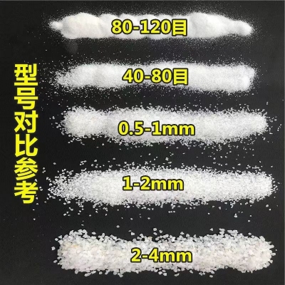 纯白石英砂白色细沙