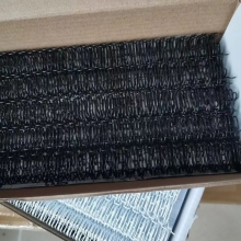 活页装订圈 A4 9.5mm 黑色 100条/盒