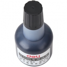 得力(deli)40ml大容量号码机专用油墨 7521